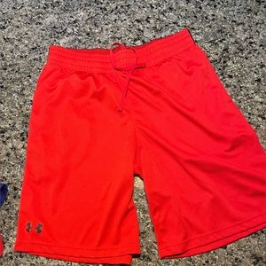 Under armour large shorts. Loose fit